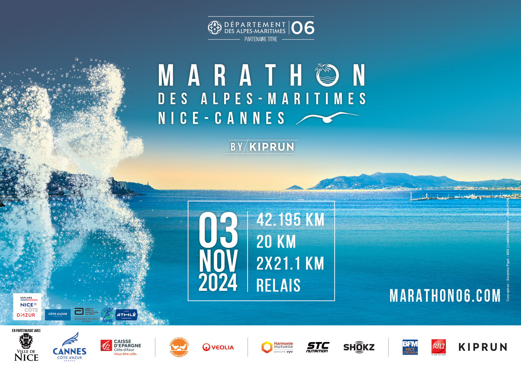 Marathon des Alpes-Maritimes Nice-Cannes 2024