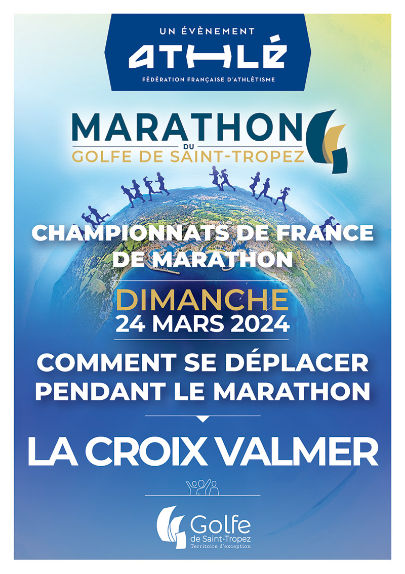 Comments se deplacer pendant le marathon : La-Croix-Valmer