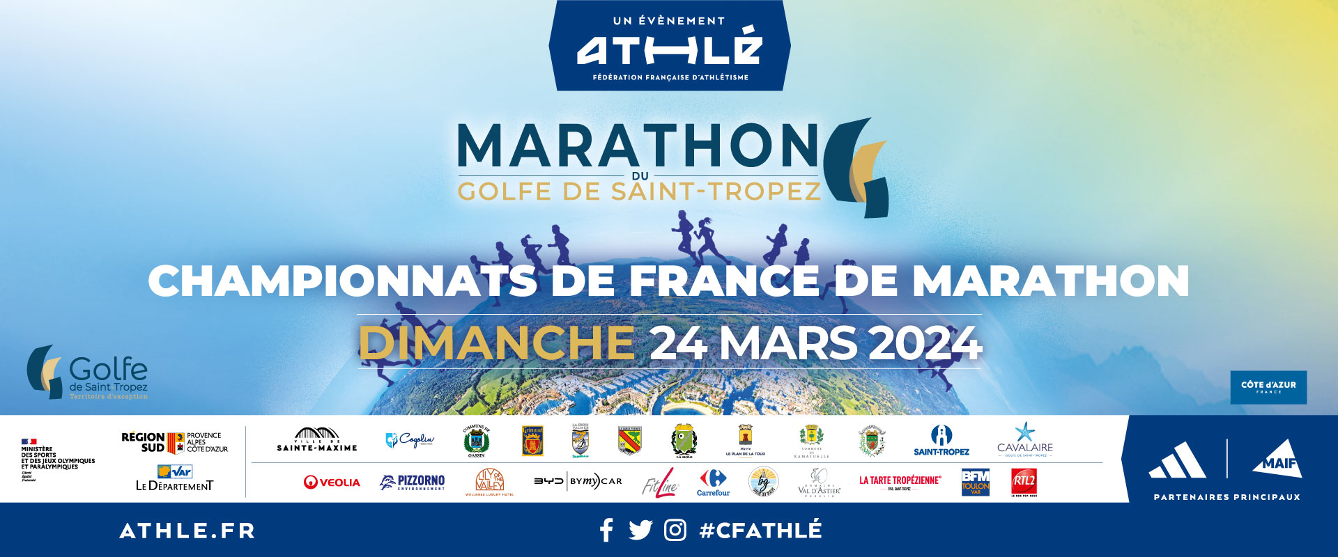 Marathon du Golfe de Saint-Tropez - Championnat de France de Marathon 2024