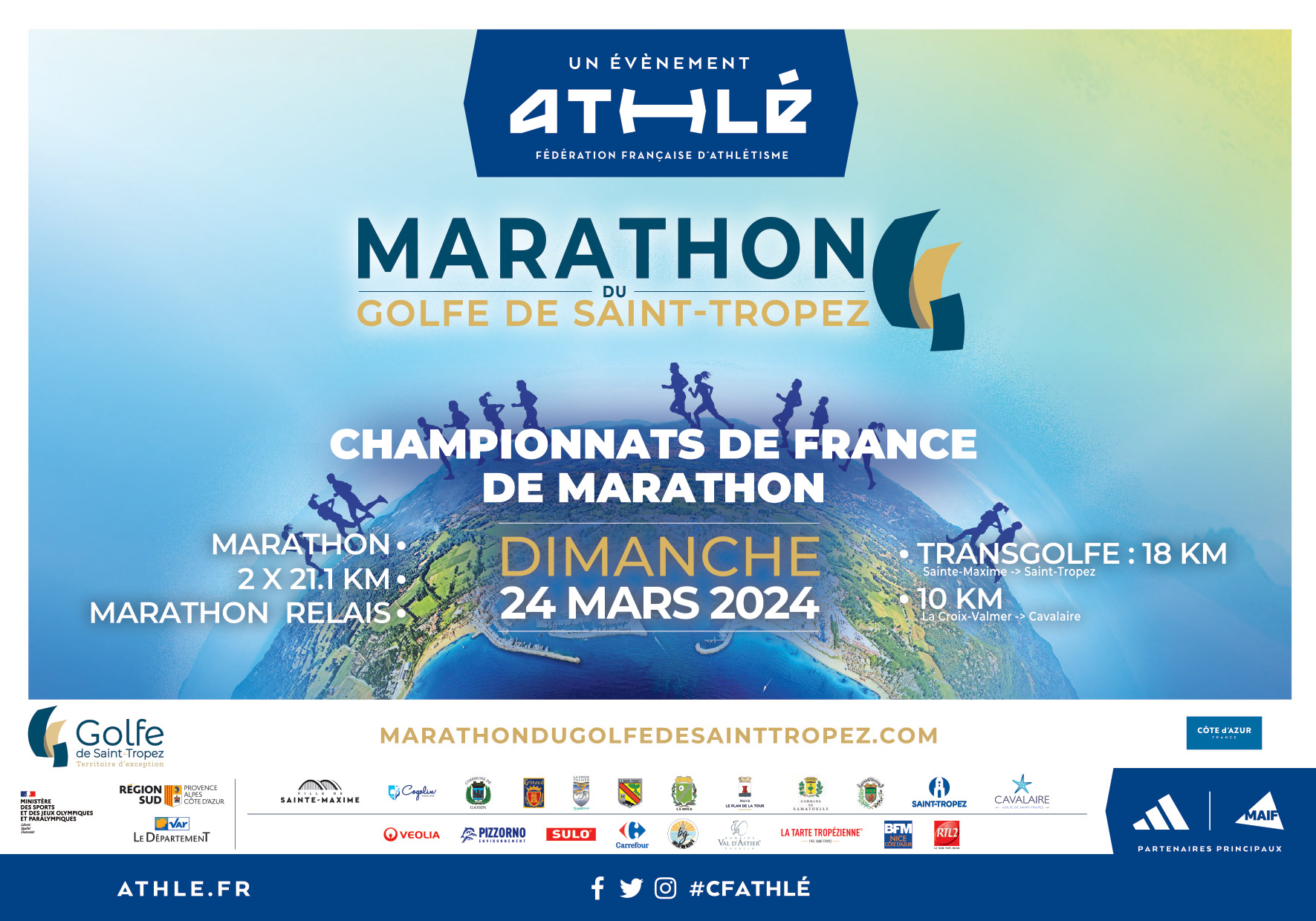 Golfe of Saint-Tropez Marathon 2024