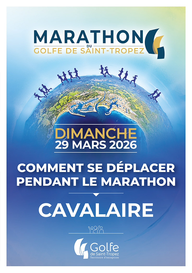 Comments se deplacer pendant le marathon : Cavalaire