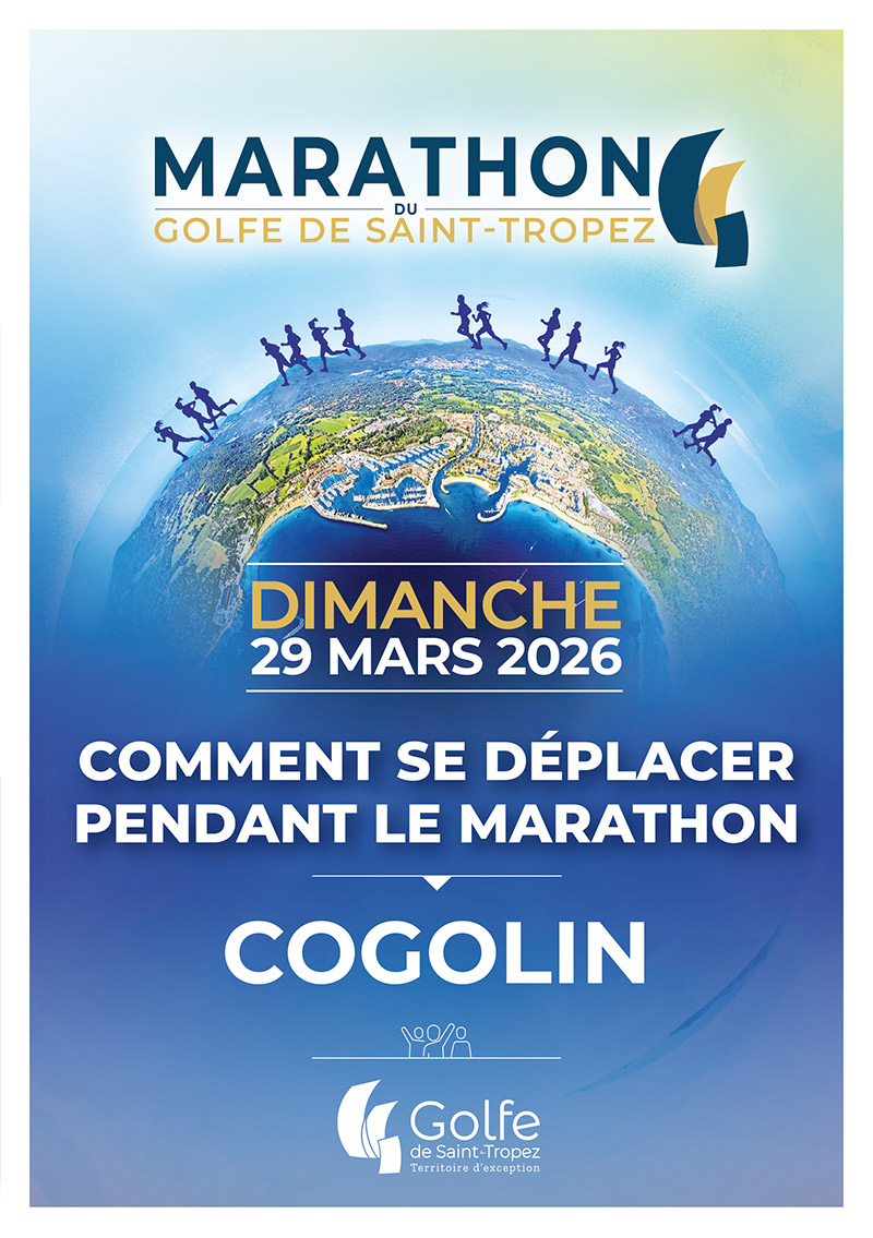 Comments se deplacer pendant le marathon : Cogolin