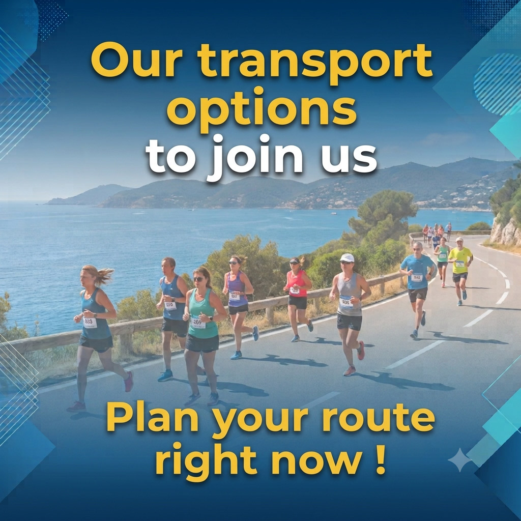 Our transport options to join us